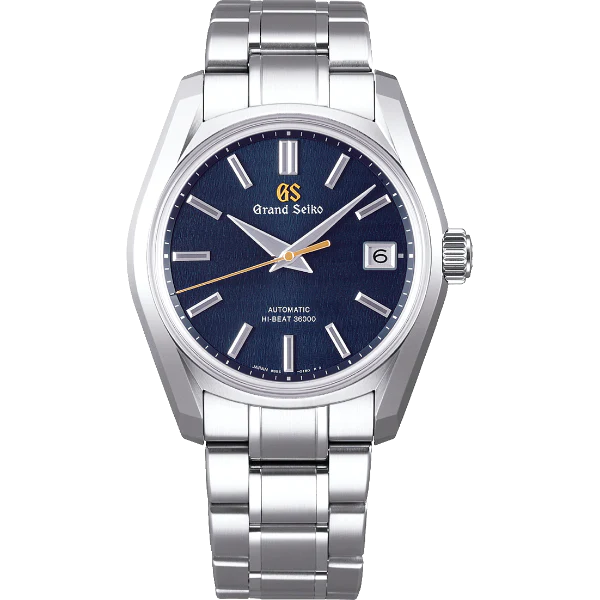 Seiko Heritage Silver Stainless Steel Blue Dial Automatic Watch for Gents - SBGH273G