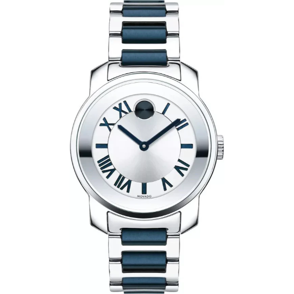 Movado Bold 3600354 – Silver Dial Two-Tone Stainless Steel Women’s Watch
