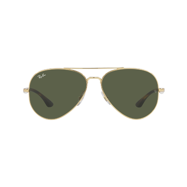 Ray-Ban Sunglasses in Arista Gold and G-15 Green RB3675 001/31