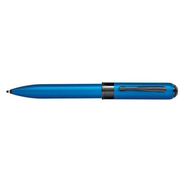 Cross Trackr Steam Blue Ballpoint Pen With Polished Black PVD appointments - AT0702-103