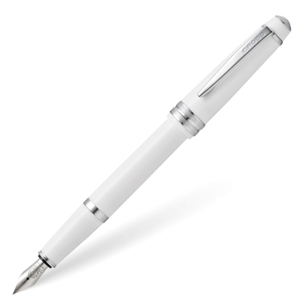 Cross Bailey Light Polished White Resin w/Polished Chrome Appointments Fountain Pen - AT0746-2