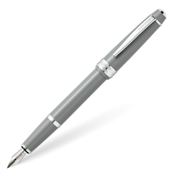 Cross Bailey Light Polished Gray Resin w/Polished Chrome Appointments Fountain Pen - AT0746-3