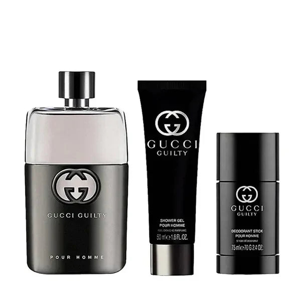 Gucci Guilty Pour Homme Gift Set (EDT 90 ml + Deo Stick 70 g + S/G 50 ml)