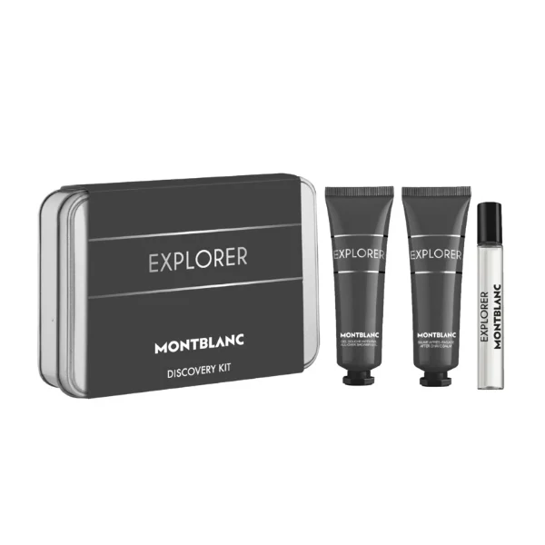 Montblanc Explorer Discovery Kit – 7.5ml EDP + 30ml ASB + 30ml SG (For Him)