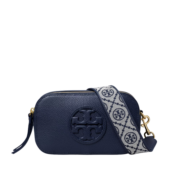 Tory Burch Women's Mini Miller Crossbody Bag – Elegant Tory Navy - TB158757