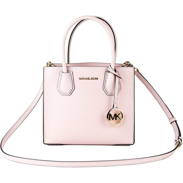 Michael Kors Mercer Medium Messenger Powder Blush - 35S1GM9M2L