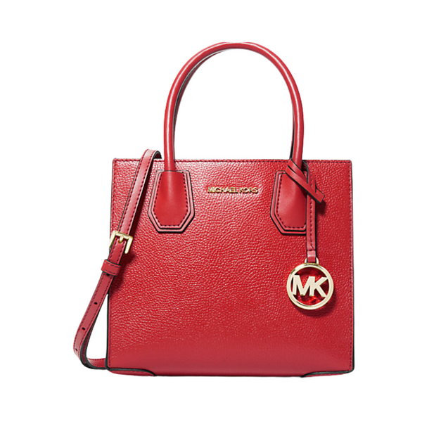Michael Kors Mercer Medium Messenger Bright Red - 30F8GM9M2T
