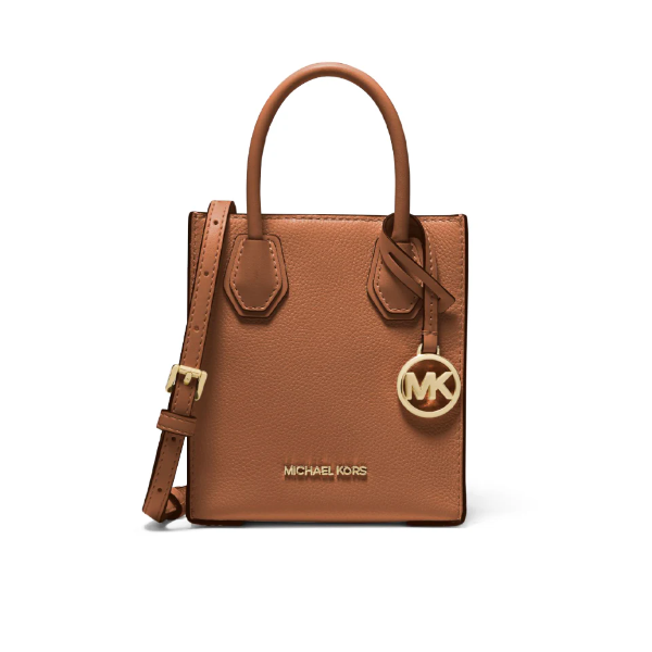 Michael Kors Mercer XS NS Shopper Crossbody Brown  - 35S1GM9T0L