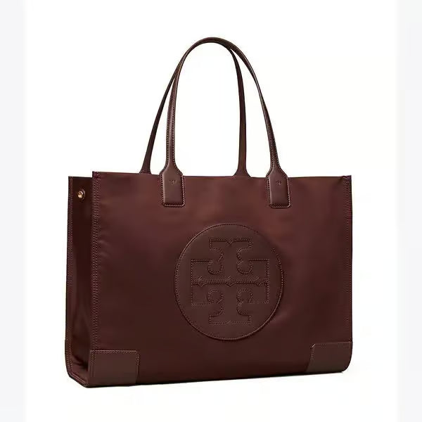 Tory Burch Ella Tote Bag Tempranillo - TB80479