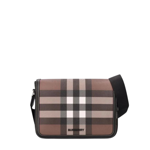 Burberry Small Alfred Bag In Dark Brown - 8072339