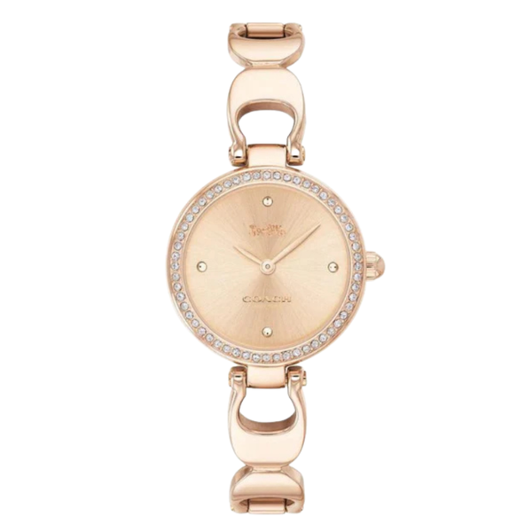 Coach Park Rose Gold Stainless Steel Rose Gold Dial Quartz Watch for Ladies - 14503172