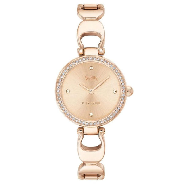 Coach Park Rose Gold Stainless Steel Rose Gold Dial Quartz Watch for Ladies - 14503172