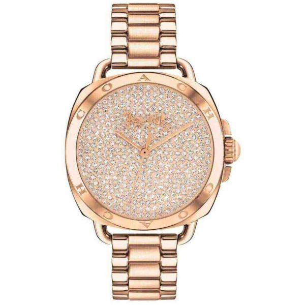 Coach Tatum Rose Gold Stainless Steel Rose Gold Dial Quartz Watch for Ladies - 14504168