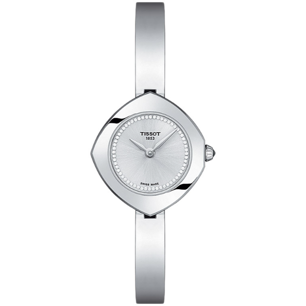 Tissot Femini-T Silver Stainless Steel Silver Dial Quartz Watch for Ladies - T113.109.11.036.00
