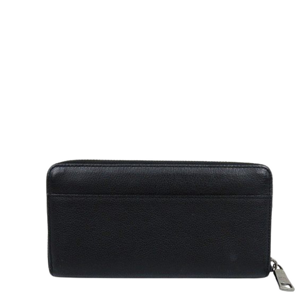 Coach Accordion Zip Wallet in Sport Calf Leather Black - F58928