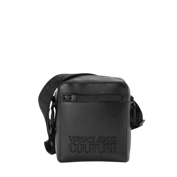 VERSACE JEANS COUTURE Crossbody Bag – Black | Model 75YA4B75 – Sleek & Urban