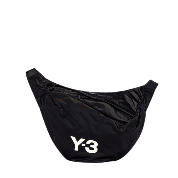 Y‑3 Sneaker Bag FH9251 – Black Nylon Crossbody