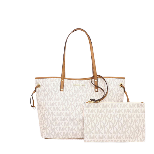 Michael Kors Tote Bag – Vanilla | Jet Set Travel Large Shoulder Tote – 35T8GTVT9V