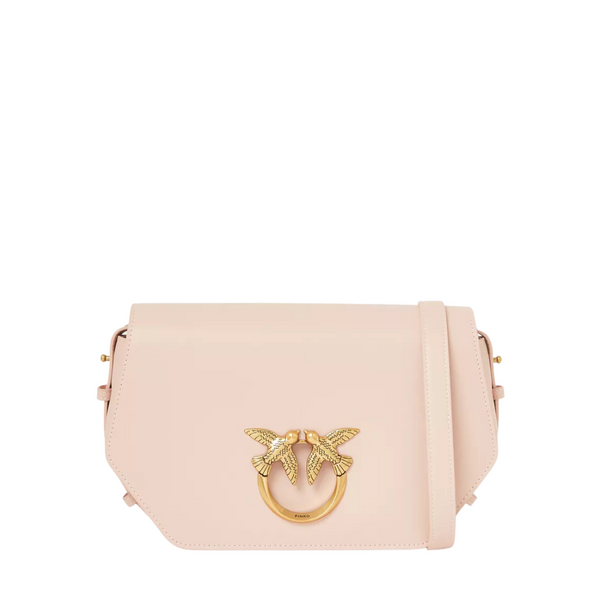 PINKO Crossbody Bag – Pink | Love One Exagon Mini – Compact & Stylish