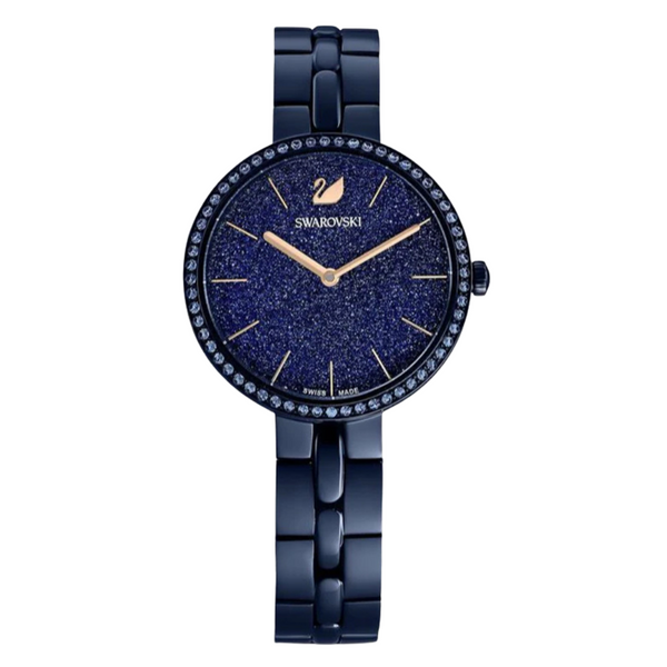 Sawaroski Cosmopolitan Blue Stainless Steel Blue Dial Quartz Watch for Ladies - SWAROSKI 5647452