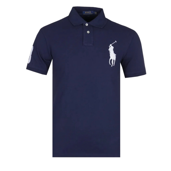 Ralph Lauren Iconic Mesh Polo Blue T-Shirt