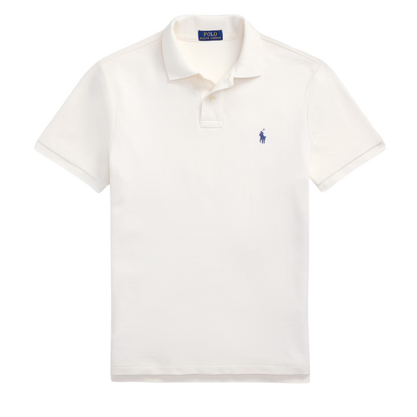 Ralph Lauren Iconic Mesh Polo Beige T-Shirt