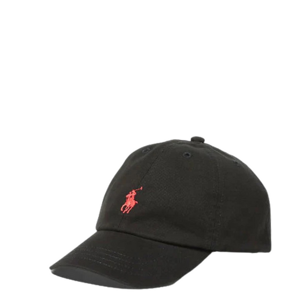 Ralph Lauren Iconic Cotton Chino Ball Cap Black