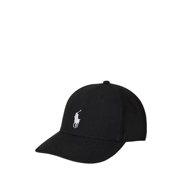 Ralph Lauren Iconic Cotton Chino Ball Cap Black