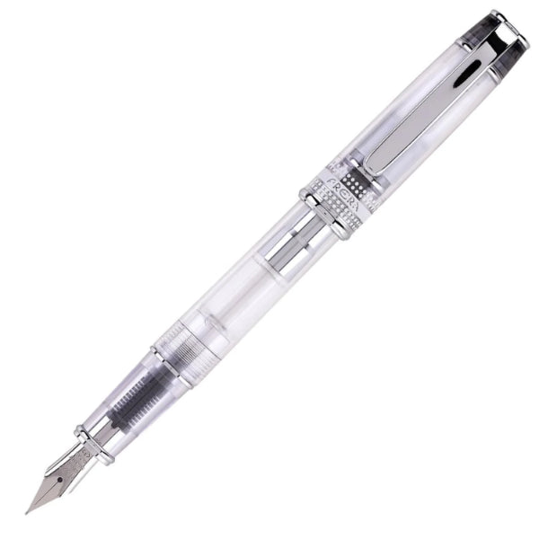 Prera Transparent Black – Sleek Fountain Pen