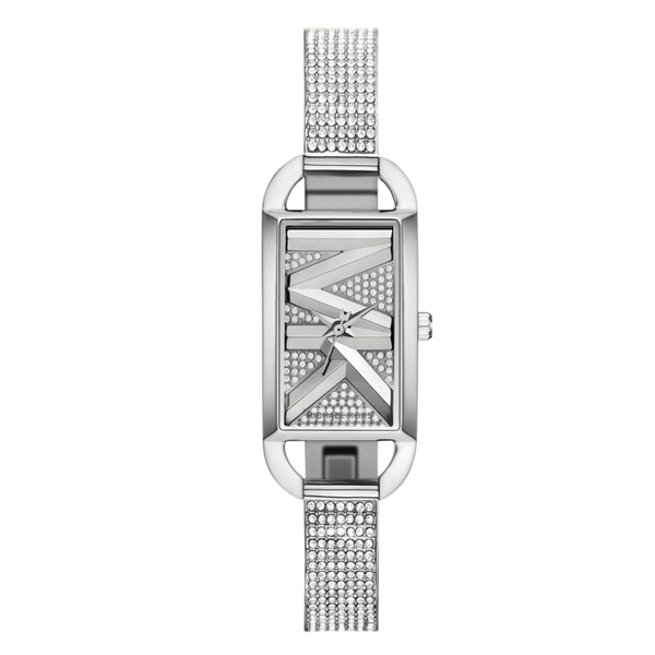 Michael Kors Silver Stainless Steel Silver Dial Quartz Watch for Ladies - MK4841