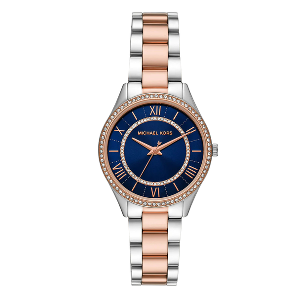 Michael Kors Two-tone Stainless Steel Blue Dial Quartz Watch for Ladies - MK4738