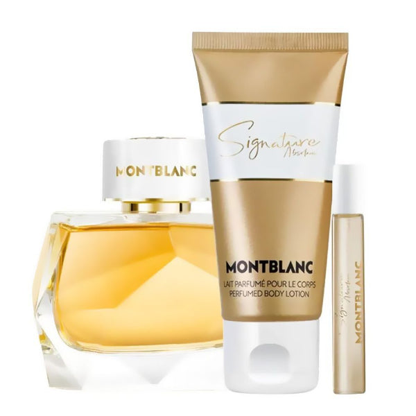 Montblanc Signature Eau De Parfum - Gift Set 90ml + 7.5ml + Body Lotion 100ml