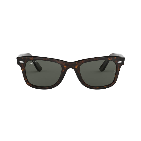Ray-Ban Polarized Tortoise Green Sunglasses - RB2140F 902/58