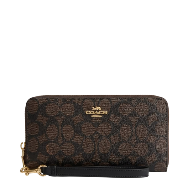 Coach CW778 Dark Brown Ladies Wallet