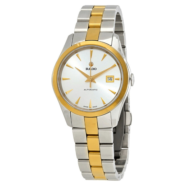 Rado Hyperchrome Two-tone Stainless Steel Silver Dial Automatic Watch for Ladies - R32088112