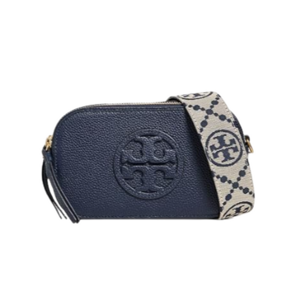 Tory Burch Women's Mini Miller Crossbody Bag – Elegant Tory Navy - TB158757