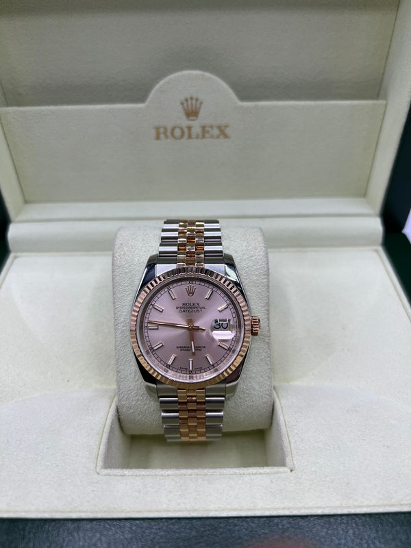 Rolex Oyster Perpetual Datejust Rose Gold 116231