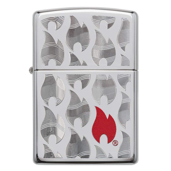 Zippo Classic Flames Design Lighter