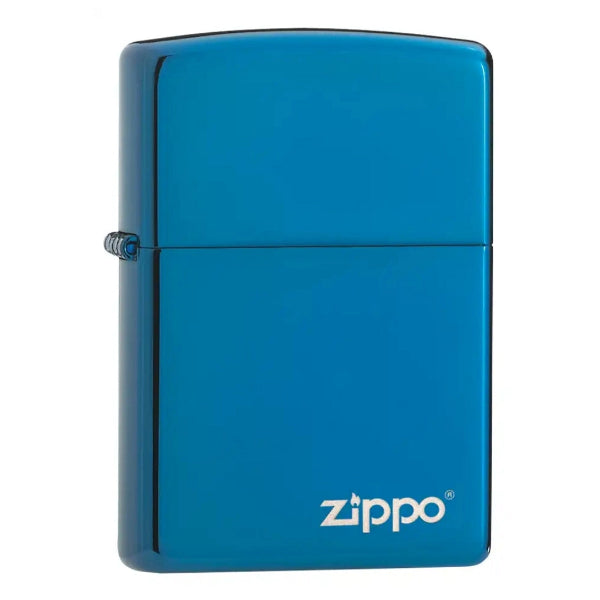 Zippo Sapphire Logo Lighter