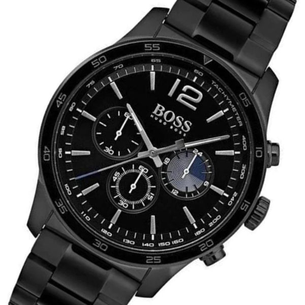 HUGO BOSS Professional Black Stainless Steel Black Dial