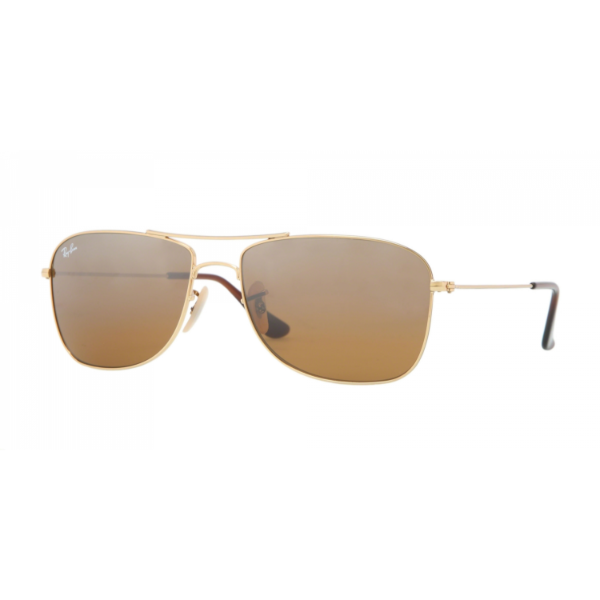 Ray-Ban Sunglsses Gold/Brown Rb3477 001/3K 59