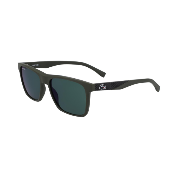 Lacoste Green Rectangular Sunglasses L900S 315 56