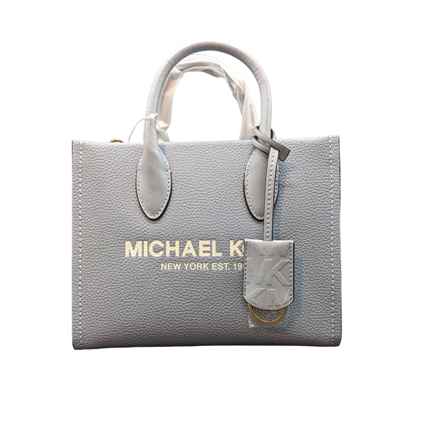 Michael Kors Mirella Shopper Crossbody Leather Bag In Chambray - 35S2G7ZC5L