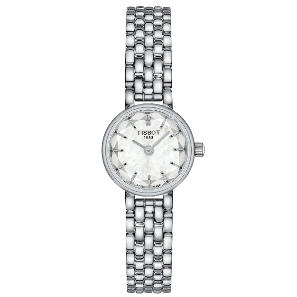 Tissot Lovely Silver Stainless Steel Mother Of Pearl Dial Quartz Watch for Ladies - T140.009.11.111.00