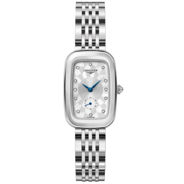 Longines Equestrian Silver Stainless Steel Silver Dial Quartz Watch for Ladies - L61414776