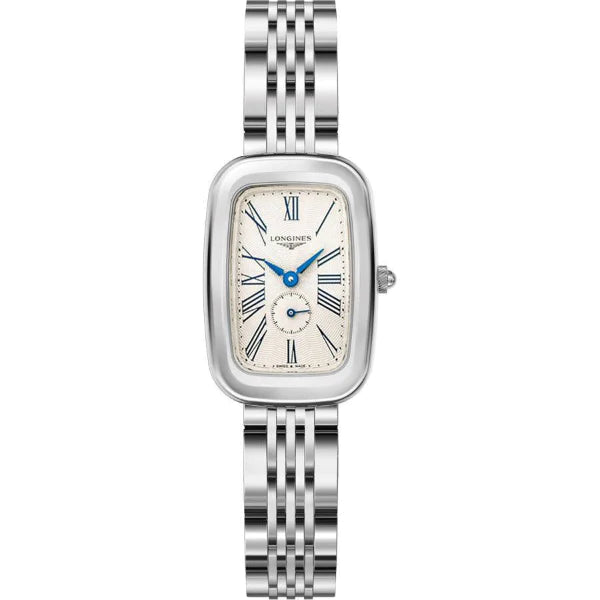 Longines Equestrian Silver Stainless Steel Silver Dial Quartz Watch for Ladies - L61414716
