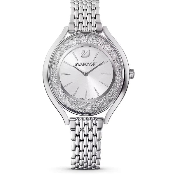 Swarovski Crystalline Aura Silver Stainless Steel Silver Dial  Quartz Watch for Ladies - 5519462