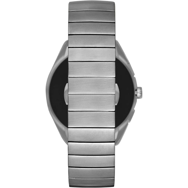 EMPORIO ARMANI Mateo Smartwatch Silver Stainless Steel Silver Dial Qua Dreams Pakistan