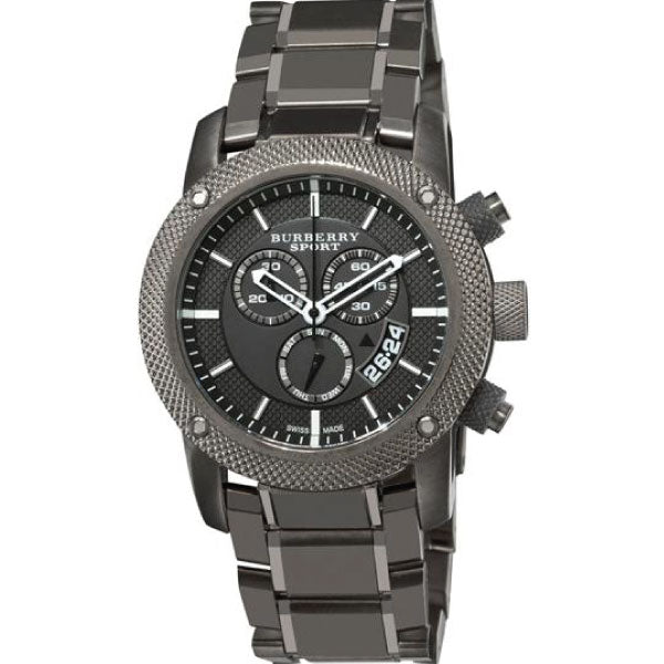 Burberry Sport Taupe Stainless Steel Taupe Dial Chronograph Quartz Watch for Gents - BU7716