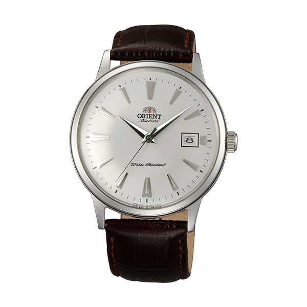 Orient 2nd Generation Bambino Black Leather Strap Cream Dial Automatic Watch for Gents - FAC00005W0